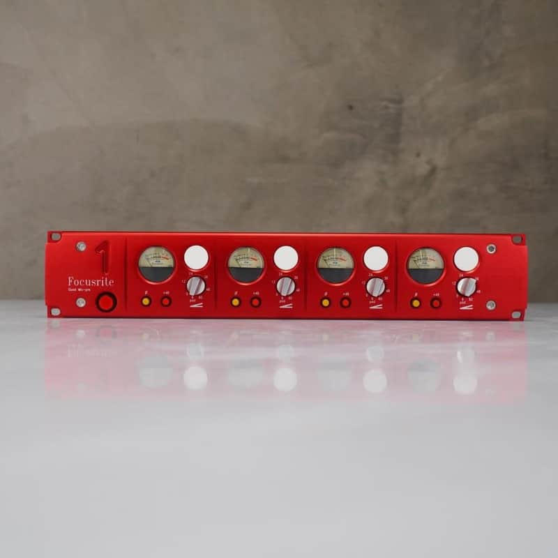 Focusrite Red 1 Rackmount 4 Channel Microphone Preamp #59338 image 1