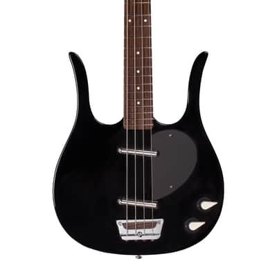 Danelectro Longhorn Bass, Black image 2