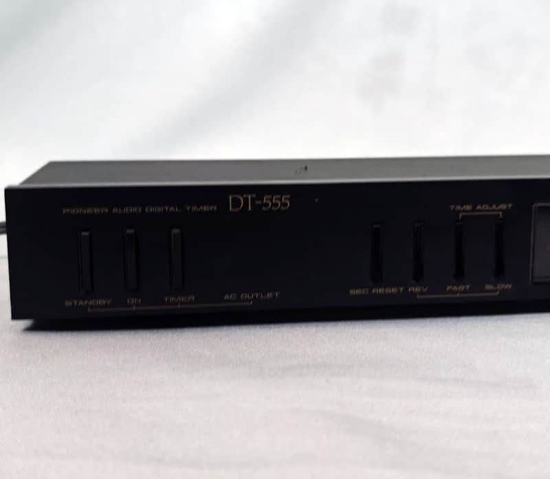 Pioneer DT-555 Audio Digital Timer - 1988 - Black | Reverb