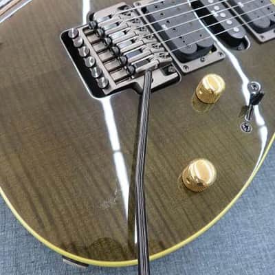 Ibanez SRGT 47 FM thru-neck spot model passive 24F 2003 - Dark Olive Green image 8