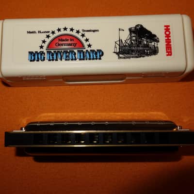 new HOHNER BIG RIVER HARMONICA Key A Made GERMANY Blues Country Rock Folk Diatonic Harp MS SERIES image 2