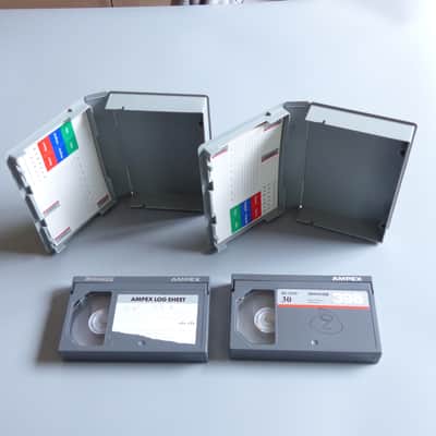 2 x Ampex 398 Betacam SP cassette image 2