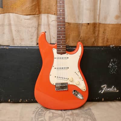 Fender Stratocaster 1966 - Fiesta Red - Refin image 14