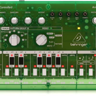 Behringer TD-3-LM Analog Bass Line Synthesizer - Lime