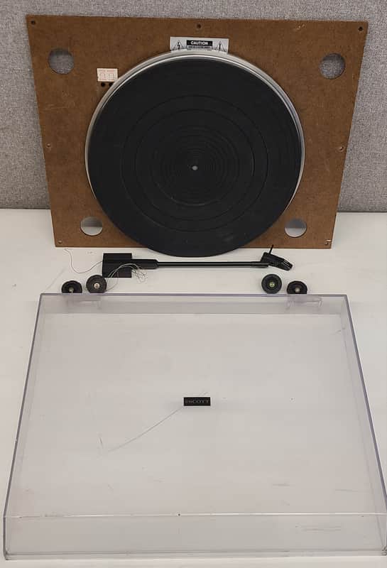 Scott PS-59C Turntable Parts Will Sell Indivually image 1