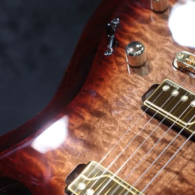 Godin Artisan ST-II WhiskeyBurst EN Quilted Maple Top Electric Guitar w/Caset image 13