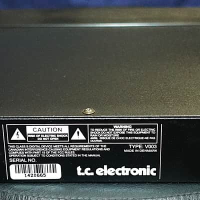 TC Electronic G-Force Guitar Multi-Effects Processor OS 2.04 image 4