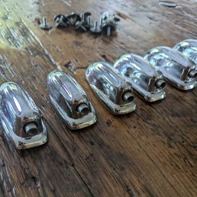 Slingerland Bass Drum Lugs (x8) 1970s image 5