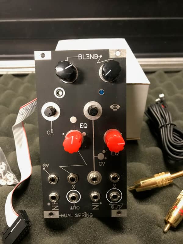 S3n0Я  - Dual Spring module w/ 2 Acutronic reverb brick's and high end spring reverb cables for tank image 1