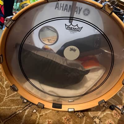 Yamaha TMP0F4 Tour Custom 20x15/14x13/12x8/10x7" 4pc Shell Pack 2020 - Present - Butterscotch Satin image 12
