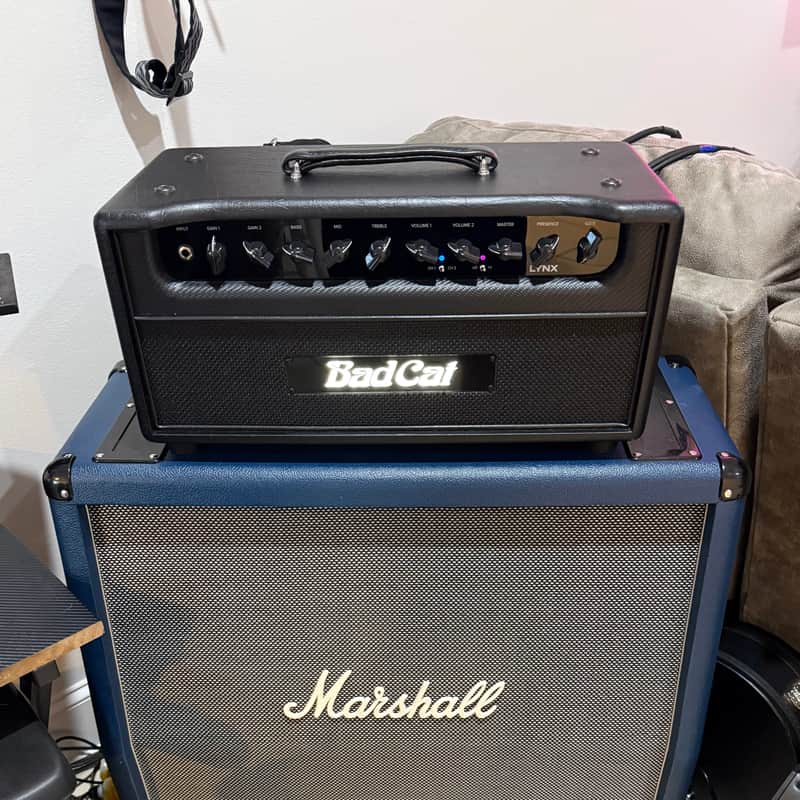 Bad Cat Lynx 50 w/ Marshall 4x12 cab image 1