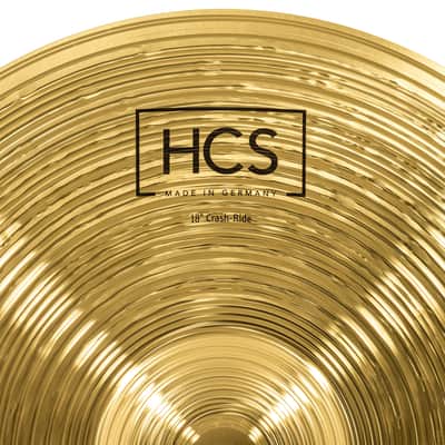 Meinl Cymbals HCS18CR 18" HCS Traditional Crash/Ride Cymbal (VIDEO) image 4
