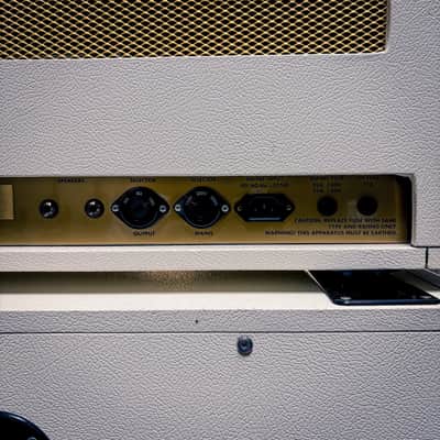 Marshall 1959SLP 35th Anniversary MK II Reissue 2-Channel 100-Watt Guitar Amp Head 1997 White w/ Matching 1960AX 4x12 Cabinet image 10
