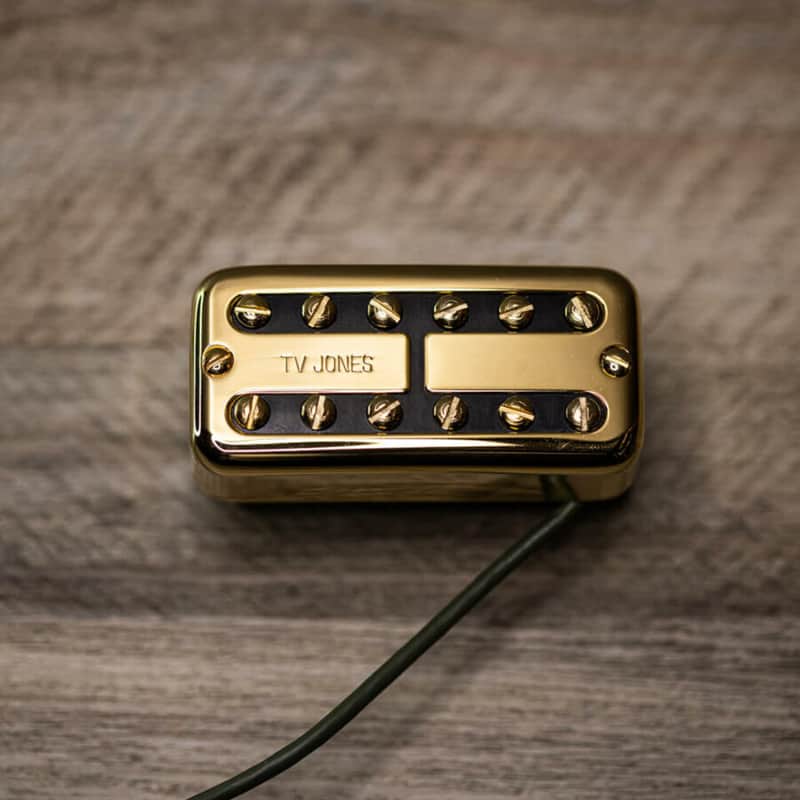 2024 TV Jones Classic Universal Mount Neck Pickup Gold