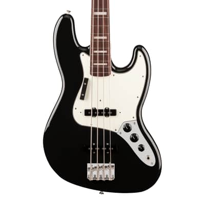Fender Vintera III Early '70s Jazz Bass Rosewood Black w/bag image 1