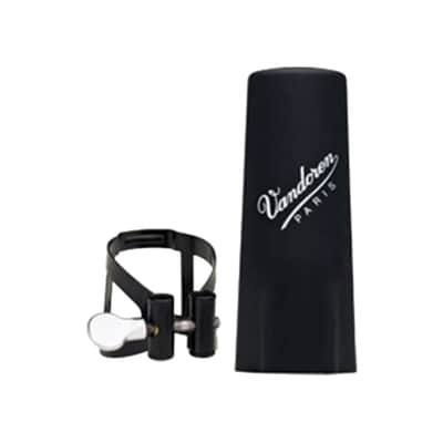 Vandoren M/O Noire LC51BP Ligature avec couvre-bec plastique pour clarinette Sib image 1