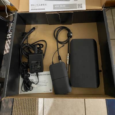 Shure BLX14 Wireless Guitar Sysytem Band H10(542-572) 2025 - Black image 9