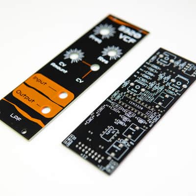 3320 VCF / PCB & Front Panel / DIY Synth / Eurorack / Low Pass Filter / Modular image 2