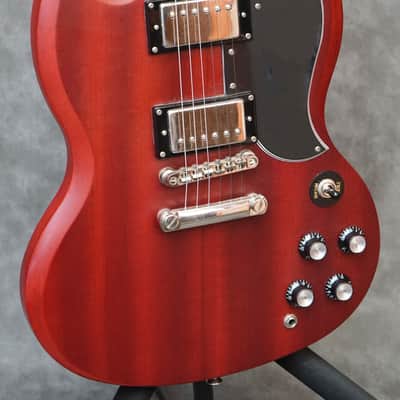 Epiphone SG G-400 2015 - Satin Cherry with Hardcase and setup image 2