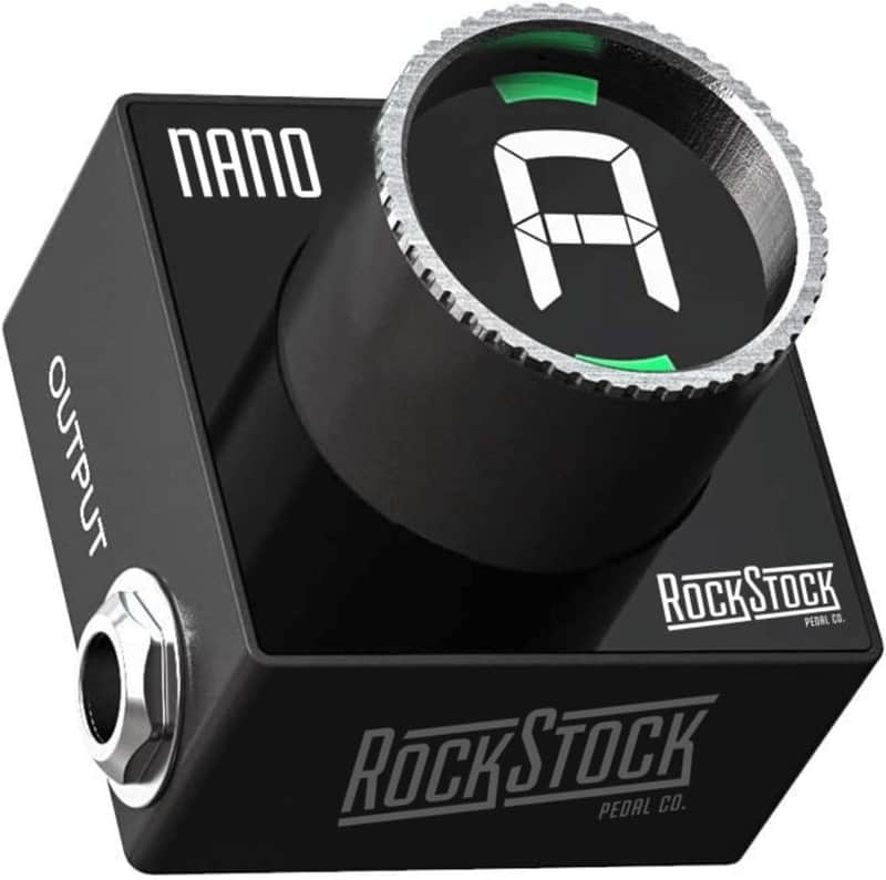 Guitar Tuner Pedal - Compact Chromatic Tuner Foot Pedal Fits on Any Pedalboard - For Acoustic, Electric, Bass Guitar, Mandolin and Other Instruments image 1
