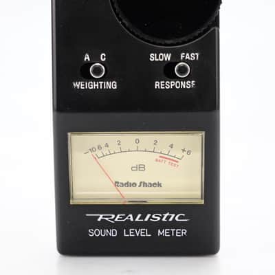 RadioShack Realistic 33-2050 Sound Level Meter SPL Meter #53227 image 5