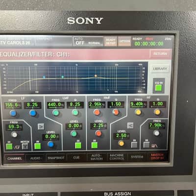 Sony DMX-R100 48-Channel Digital Audio Mixer 2000s - Silver and Grey image 3