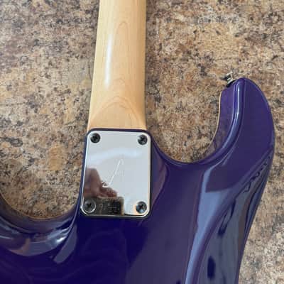 1995 Tom Anderson Guitarworks Drop Top Translucent Purple - Brazilian Rosewood image 10