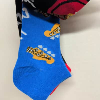 (4) Fender Stratocaster Guitar & Precision Jazz Bass SOCKS (Brand New in Package) image 3