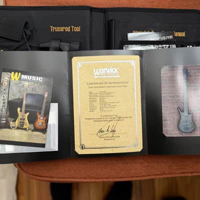 Warwick Pro Series Thumb BO 4 2023 - Nirvana Black Transparent Satin image 12