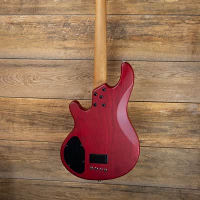 Lakland Skyline 44-02 Deluxe Bass Guitar - Satin Cherryburst with Roasted Neck image 8