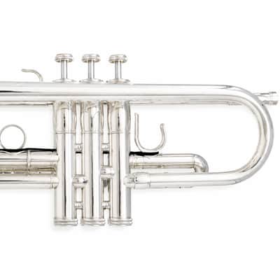 S.E. Shires Q10RS Q-Series Professional Bb Trumpet in Silver Plate SN Q7203 image 12