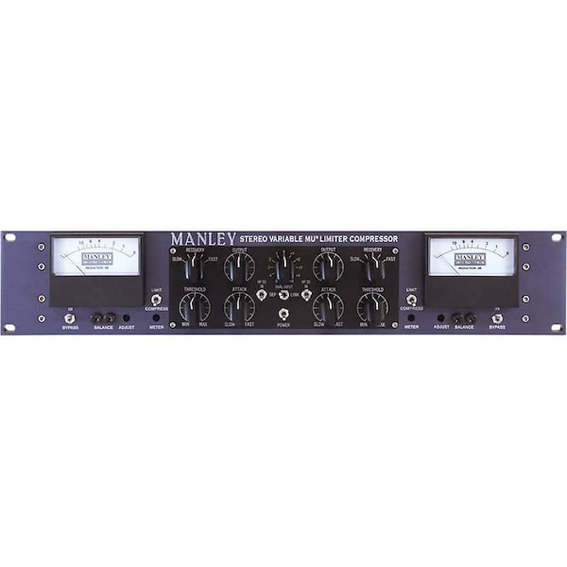 Manley Labs Variable MU Stereo Tube Compressor Limiter | Reverb
