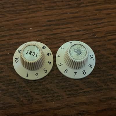 1960s set Fender Jazzmaster guitar knobs image 1