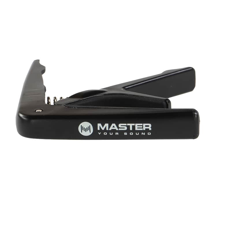 Master Light Acoustic Electric Guitar Capo, Black image 1