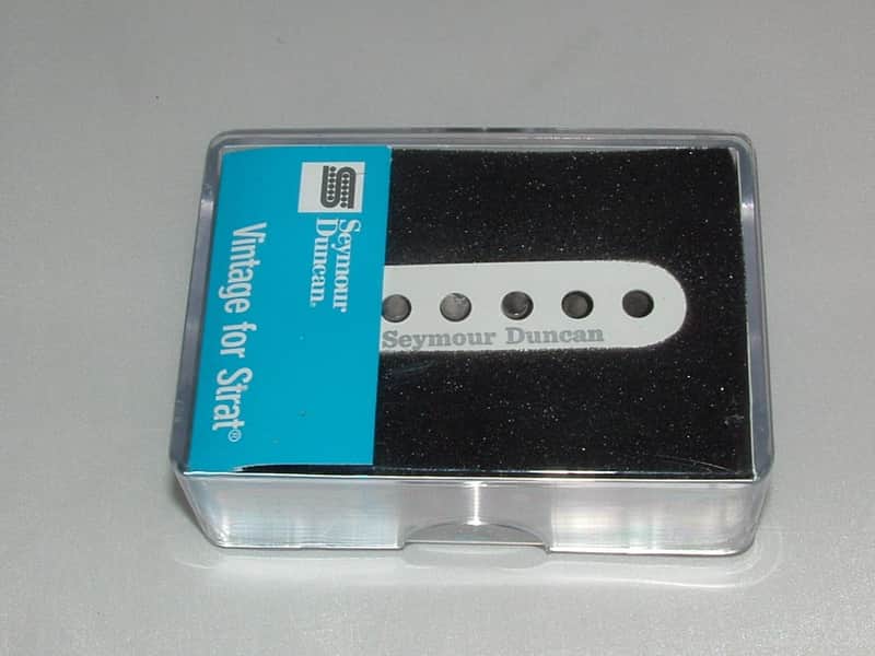 Seymour Duncan  SSL-1  RWRP Vintage Staggered Strat Guitar Pickup   White   New In Box image 1