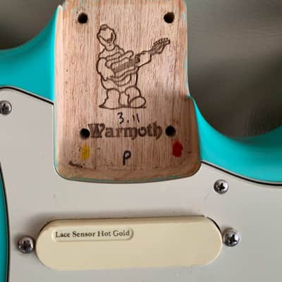 Warmoth Strat Body 2020's - Seafoam Green image 4