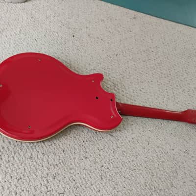 1964 Airline Supro Res-o-glass Husk Vintage Cool! Rare Excellent neck and frets, Luthier parts project restoration 1960s 60s 64 image 6