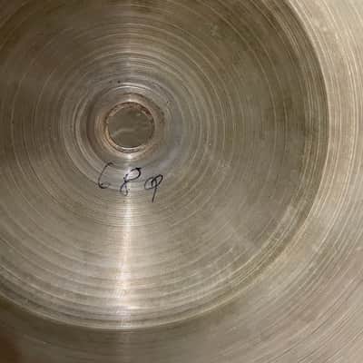 Zildjian 14" hi hat top cymbal vintage image 6