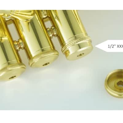 Carol Brass BMAC Trumpet   New  - Lacquer image 8