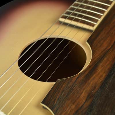 Round hole acoustic luthiery archtop guitar Manouche Gypsy image 16