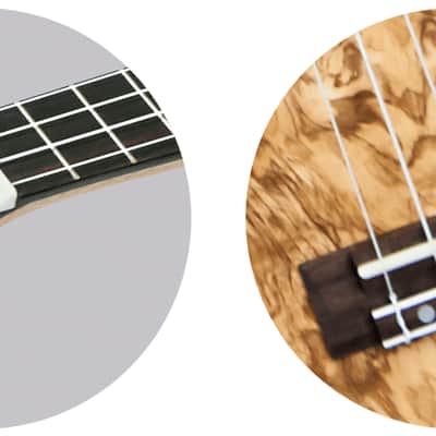 Kremona Flight Series DUS-410 Quilted Ash Soprano Size Ukulele with Bag - NEW image 4