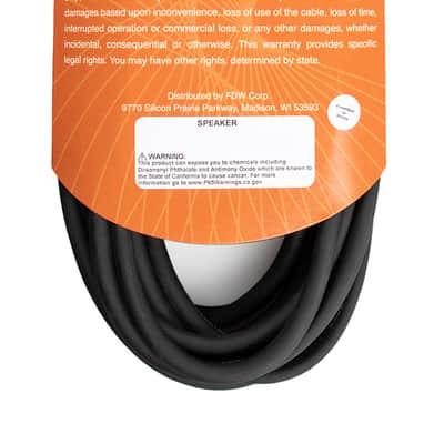Cable Up SPK16/2-SS-25 25 ft 16AWG Speaker Twist to Speaker Twist Speaker Cable image 1