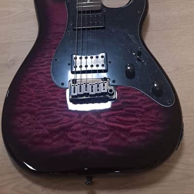 Schecter Traditional Pro 2022 - Present - Transparent Purple Burst image 3