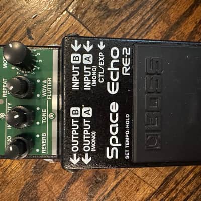 Boss RE-2 Space Echo 2022 - Present - Black / Green