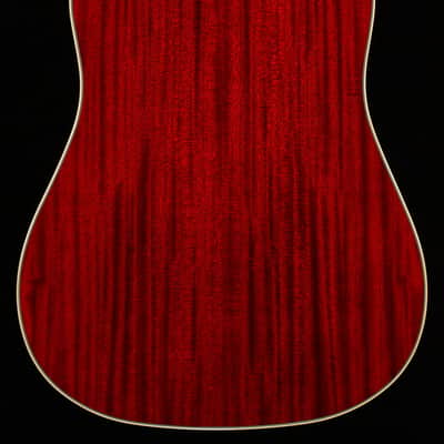 Epiphone Hummingbird All Solid Wood Fishman Sonitone Aged Cherry Sunburst Gloss (677) image 4