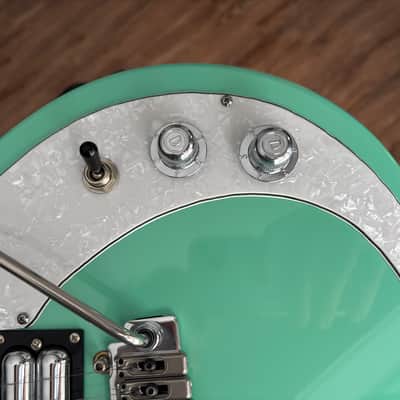Danelectro 59X with Lipstick Humbucker 2020s - Aqua image 6