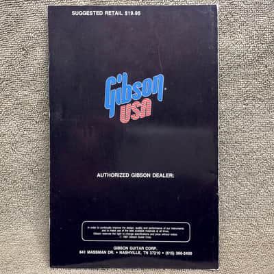 Gibson Catalogs & Price Lists (Lot of 5)  1974 1980 1988 1999 image 7