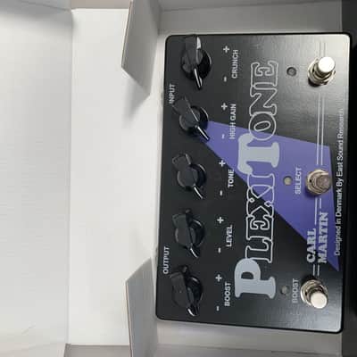 Carl Martin Plexitone Pro Series 3 channel distortion overdrive 9v Pedal