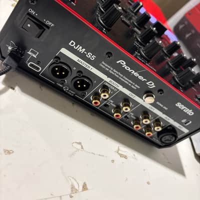 Pioneer DJM-S5 2-Channel Serato Digital Mixer 2022 - Present - Black / Red image 6