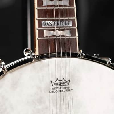 Epiphone Mastertone Bowtie Open Back Banjo with Gig Bag image 9
